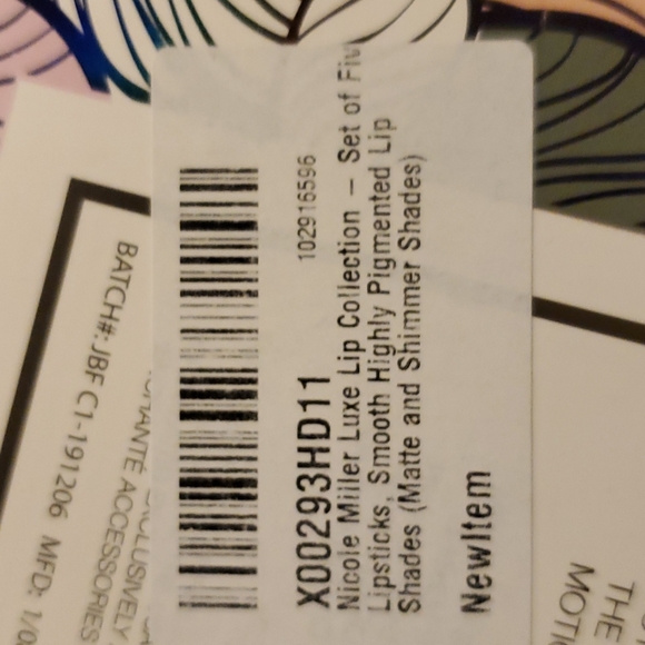NWT,NIB, Nicole MillerNY Luxe lip collection,3 Nudes& 2 Urban Decay corals - Picture 8 of 8